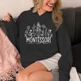 Learn Grow Bloom Wildflowers Appreciation Montessori Teacher Unisex Hoodie, funny design Learn Grow Bloom Wildflowers Appreciation Montessori Teacher Unisex Hoodie, funny design