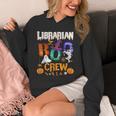 Librarian Boo Crew Teacher Student Halloween Costume Unisex Hoodie, funny design Librarian Boo Crew Teacher Student Halloween Costume Unisex Hoodie, funny design