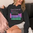 Can I Lick It Periodic Table Teacher Student Kids Unisex Hoodie, funny design Can I Lick It Periodic Table Teacher Student Kids Unisex Hoodie, funny design