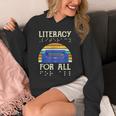 Literacy For All Visually Impaired Braille Teacher The Blind Unisex Hoodie, funny design Literacy For All Visually Impaired Braille Teacher The Blind Unisex Hoodie, funny design