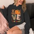Love 2nd Grade Happy Fall Thanksgiving For 2nd Teacher For Men Women Girls Kids Unisex Hoodie, 2nd Grade Teacher Gifts, funny design