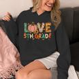Love 5th Grade Thanksgiving Colorful Fall Leaves Teacher Unisex Hoodie, funny design Love 5th Grade Thanksgiving Colorful Fall Leaves Teacher Unisex Hoodie, funny design