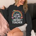 I Love Bee-Ing An Infant Teacher Toddler Teaching Unisex Hoodie, funny design I Love Bee-Ing An Infant Teacher Toddler Teaching Unisex Hoodie, funny design