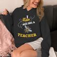 I Love Bee-Ing A Teacher Honey Bee Job Profession Unisex Hoodie, funny design