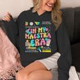 In My Maestra Era Spanish Bilingual Teacher Back To School Unisex Hoodie, funny design