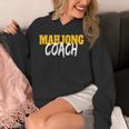Mahjong Coach Coaching Trainer Teacher Unisex Hoodie, funny design Mahjong Coach Coaching Trainer Teacher Unisex Hoodie, funny design