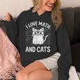 Math And Cats Apparel For Teachers Students Cat Lovers Unisex Hoodie, funny design Math And Cats Apparel For Teachers Students Cat Lovers Unisex Hoodie, funny design
