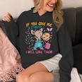 Mouse Teacher If You Give Me A Student I Will Love Them Unisex Hoodie, funny design