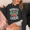 Nopales De Leer Bilingual Teacher Maestra Spanish Teacher Unisex Hoodie, funny design Nopales De Leer Bilingual Teacher Maestra Spanish Teacher Unisex Hoodie, funny design