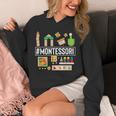 Novelty Montessori Studying Learning Schooling Teacher Love For Men Women Unisex Hoodie, funny design Novelty Montessori Studying Learning Schooling Teacher Love For Men Women Unisex Hoodie, funny design