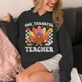 One Thankful Teacher Turkey Thanksgiving Teaching Unisex Hoodie, funny design One Thankful Teacher Turkey Thanksgiving Teaching Unisex Hoodie, funny design