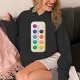 Paint Palette ArtSet Halloween Costume For Teachers Students For Men Women Kids Unisex Hoodie, funny design