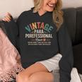 Paraprofessional Vintage Para Teacher 60s 70s 80s Unisex Hoodie, funny design Paraprofessional Vintage Para Teacher 60s 70s 80s Unisex Hoodie, funny design