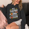 PE Coach PE Teacher Like Normal Teacher But Cooler Unisex Hoodie, Pe Teacher Gifts, funny design PE Coach PE Teacher Like Normal Teacher But Cooler Unisex Hoodie, Pe Teacher Gifts, funny design