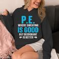 PE Teacher Art For Men Women Gym Teacher Appreciation Unisex Hoodie, Pe Teacher Gifts, funny design