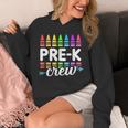 Pre-K Crew Teacher Team Squad Hello Back School Graduation Unisex Hoodie, funny design Pre-K Crew Teacher Team Squad Hello Back School Graduation Unisex Hoodie, funny design