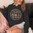 Pre-K Dream Team Back To School Teacher Flower Unisex Hoodie, funny design
