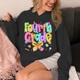 Preppy Fourth Grade Back To School 4th Grade Teacher Girls Unisex Hoodie, 4th Grade Teacher Gifts, funny design Preppy Fourth Grade Back To School 4th Grade Teacher Girls Unisex Hoodie, 4th Grade Teacher Gifts, funny design