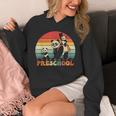 Preschool Panda Back To School Teacher Student Unisex Hoodie, funny design