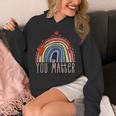 Pretty YOU MATTER Rainbow Positive Message Teachers Kids Unisex Hoodie, funny design Pretty YOU MATTER Rainbow Positive Message Teachers Kids Unisex Hoodie, funny design