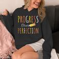 Progress Over Perfection Teacher Pencil Back-To-School Unisex Hoodie, funny design Progress Over Perfection Teacher Pencil Back-To-School Unisex Hoodie, funny design