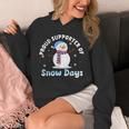 Proud Supporter Of Snow Days Teacher Unisex Hoodie, funny design Proud Supporter Of Snow Days Teacher Unisex Hoodie, funny design