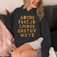 Pumpkin ABC Halloween Alphabet Costume School Teacher Kids Unisex Hoodie, funny design Pumpkin ABC Halloween Alphabet Costume School Teacher Kids Unisex Hoodie, funny design