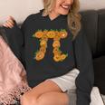 Pumpkin Pi Math Teacher Halloween Costume Geometry Unisex Hoodie, funny design