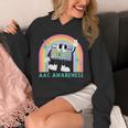 Rainbow AAC Awareness Month SPED Teacher SLP Communication Unisex Hoodie, funny design