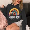 Rainbow Pencil Dream Exceptional Education Team SPED Teacher Unisex Hoodie, funny design