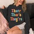 There Their They'Re English Class Grammar Joke Teacher Unisex Hoodie, English Teacher Gifts, funny design There Their They'Re English Class Grammar Joke Teacher Unisex Hoodie, English Teacher Gifts, funny design