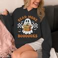 Read More Books Halloween Retro Pumpkin Reading Fall Teacher Unisex Hoodie, funny design