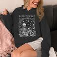 Read In Peace Skeleton Reading Teacher Spooky Halloween Unisex Hoodie, funny design Read In Peace Skeleton Reading Teacher Spooky Halloween Unisex Hoodie, funny design
