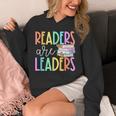 Readers Are Leaders Reading Book Lovers Teacher Women Kids Unisex Hoodie, funny design Readers Are Leaders Reading Book Lovers Teacher Women Kids Unisex Hoodie, funny design