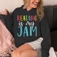 Reading Is My Jam Back To School Teacher Unisex Hoodie, funny design Reading Is My Jam Back To School Teacher Unisex Hoodie, funny design
