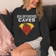 Real Superheroes Don't Wear Capes Teacher Shirt Teaching Te Unisex Hoodie, funny design Real Superheroes Don't Wear Capes Teacher Shirt Teaching Te Unisex Hoodie, funny design