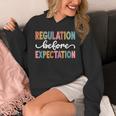 Regulation Before Expectation Cute ABA SPED Teacher Therapy Unisex Hoodie, funny design Regulation Before Expectation Cute ABA SPED Teacher Therapy Unisex Hoodie, funny design
