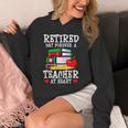 Retired But Forever a Teacher At Heart Teacher Retirement Unisex Hoodie, funny design Retired But Forever a Teacher At Heart Teacher Retirement Unisex Hoodie, funny design