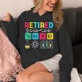 Retired Science Teacher Periodic Table Teacher Life Unisex Hoodie, Science Teacher Gifts, funny design