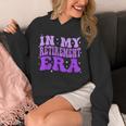 In My Retirement Era Groovy Retired Teacher 2025 Women Unisex Hoodie, Groovy Teacher Gifts, funny design In My Retirement Era Groovy Retired Teacher 2025 Women Unisex Hoodie, Groovy Teacher Gifts, funny design