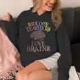 Retro BIOLOGY TEACHERS LOVE BRAINS This Is My Scary STEM Unisex Hoodie, funny design Retro BIOLOGY TEACHERS LOVE BRAINS This Is My Scary STEM Unisex Hoodie, funny design