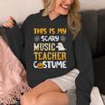 This Is My Scary Music Teacher Halloween Costumes Pajama Unisex Hoodie, funny design