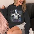 Science Teacher Halloween Skeleton Scientist Chemistry Unisex Hoodie, Science Teacher Gifts, funny design