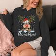 Science Teacher Squad Reindeer Christmas Teacher Xmas Lights For Men Women Unisex Hoodie, Science Teacher Gifts, funny design