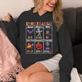 Spooky Syllables Teacher Halloween Educational Kids Unisex Hoodie, funny design