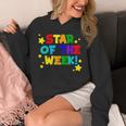 Star Of The Week Cheerful Recognition Student Teachers Class Men Women Kids Unisex Hoodie, funny design Star Of The Week Cheerful Recognition Student Teachers Class Men Women Kids Unisex Hoodie, funny design