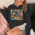 My Students Are Out Of This World Space Groovy Teacher Unisex Hoodie, Groovy Teacher Gifts, funny design My Students Are Out Of This World Space Groovy Teacher Unisex Hoodie, Groovy Teacher Gifts, funny design