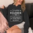 Substitute Teacher Definition Unisex Hoodie, funny design Substitute Teacher Definition Unisex Hoodie, funny design