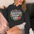 In My Substitute Teacher Era Unisex Hoodie, funny design