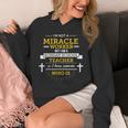 Sunday School Teacher TShirt Miracle Worker Unisex Hoodie, funny design